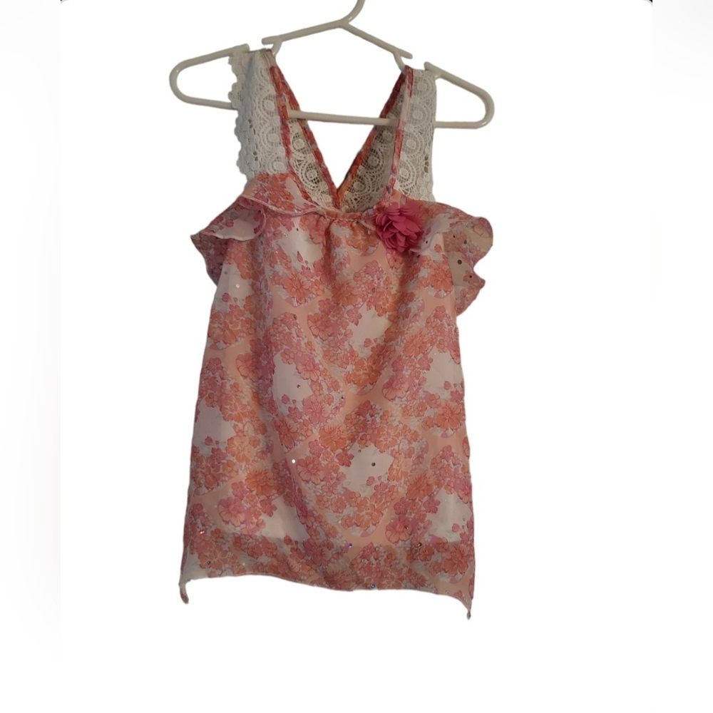 "Little Lass" Size 6X, Flower Shirt!